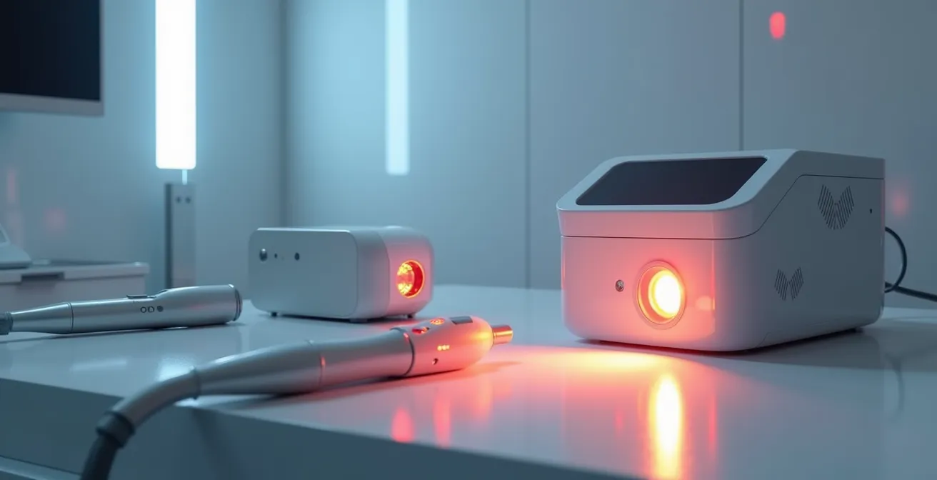 Verschiedene Lasertechnologien und ihre Anwendungen in der Dermatologie, von Pikosekunden bis zu CO2-Lasern
