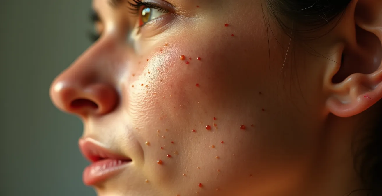 Visuelles Konzept von Körpernarben und Alterszeichen als integrale Bestandteile der Identität und persönlichen Geschichte