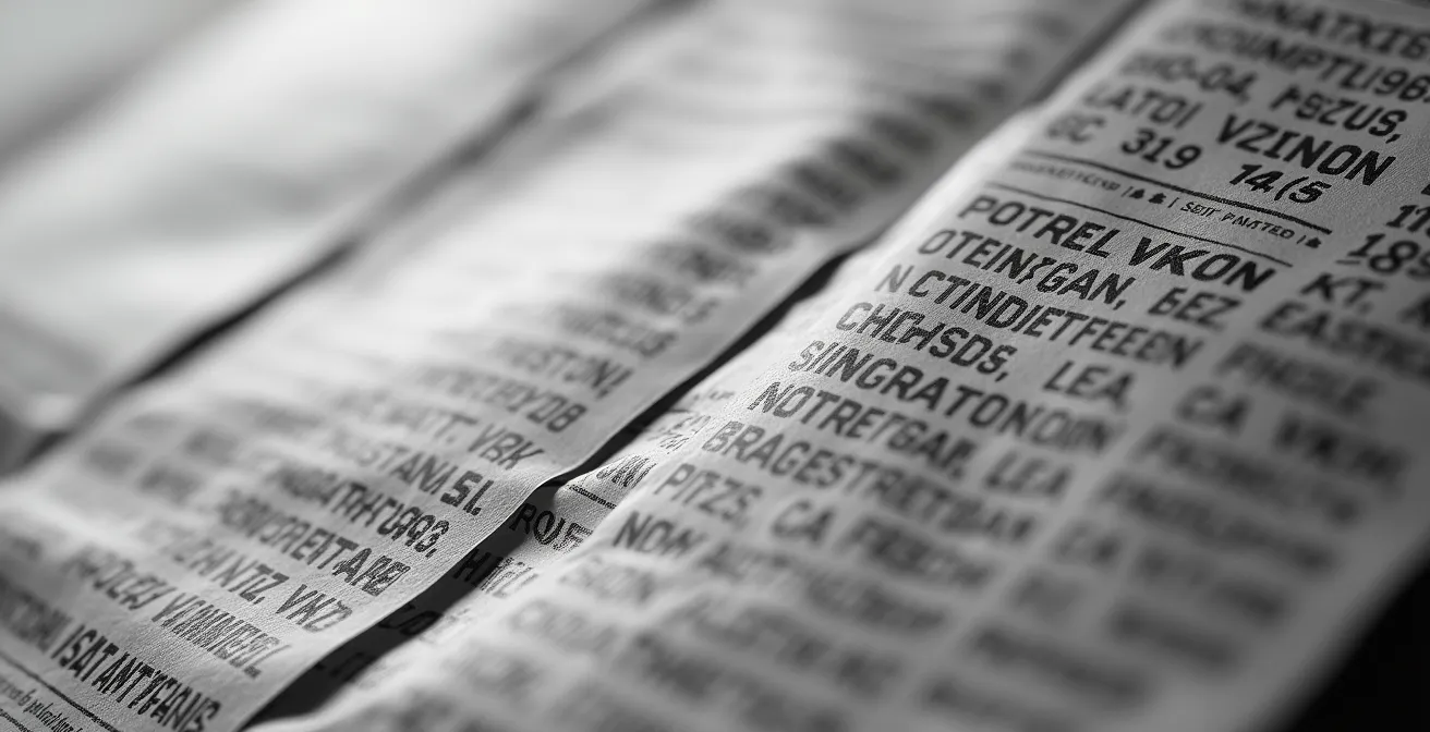 Detailaufnahme von Lebensmitteletiketten verschiedener Produkte mit hervorgehobenen Zuckergehalten, Makrophotographie von Etikettentextur.