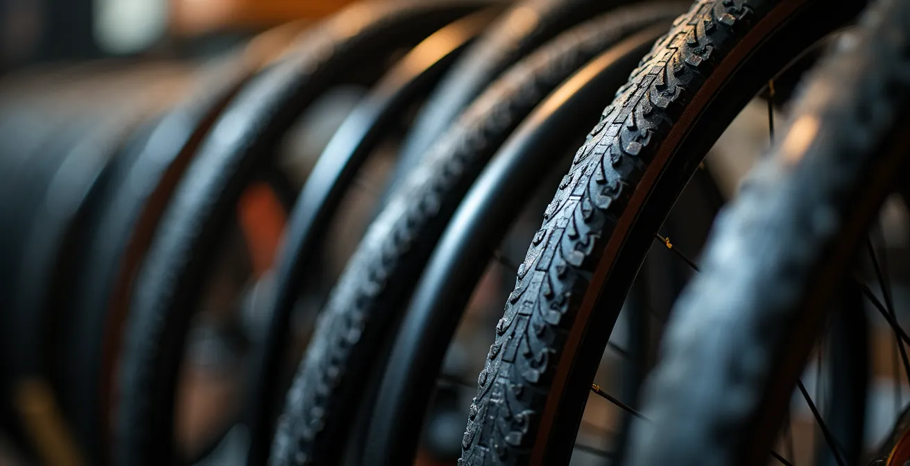 Verschiedene Fahrradtypen nebeneinander für die richtige Auswahl